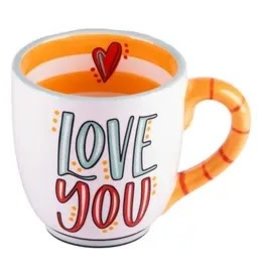 Glory Haus Valentines Love You More Heart Mug