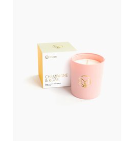 MUSEE BATH Champagne & Rose Soy Candle 8oz