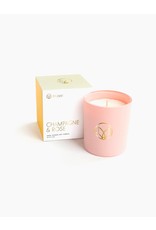 MUSEE BATH Champagne & Rose Soy Candle 8oz