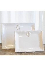 The Royal Standard Fleur de Lis Platter (15.5x11.5)