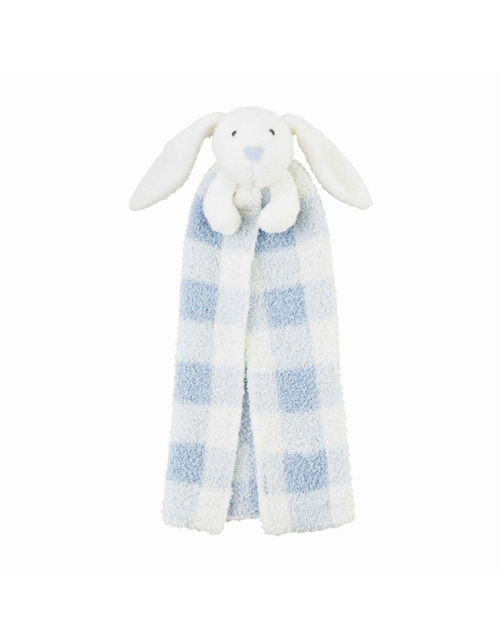 Mud Pie Blue Bunny Lovey Blanket