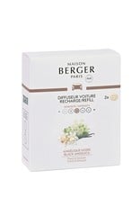 Maison Berger Car Refill-Set/2 Ceramic Black Angelica