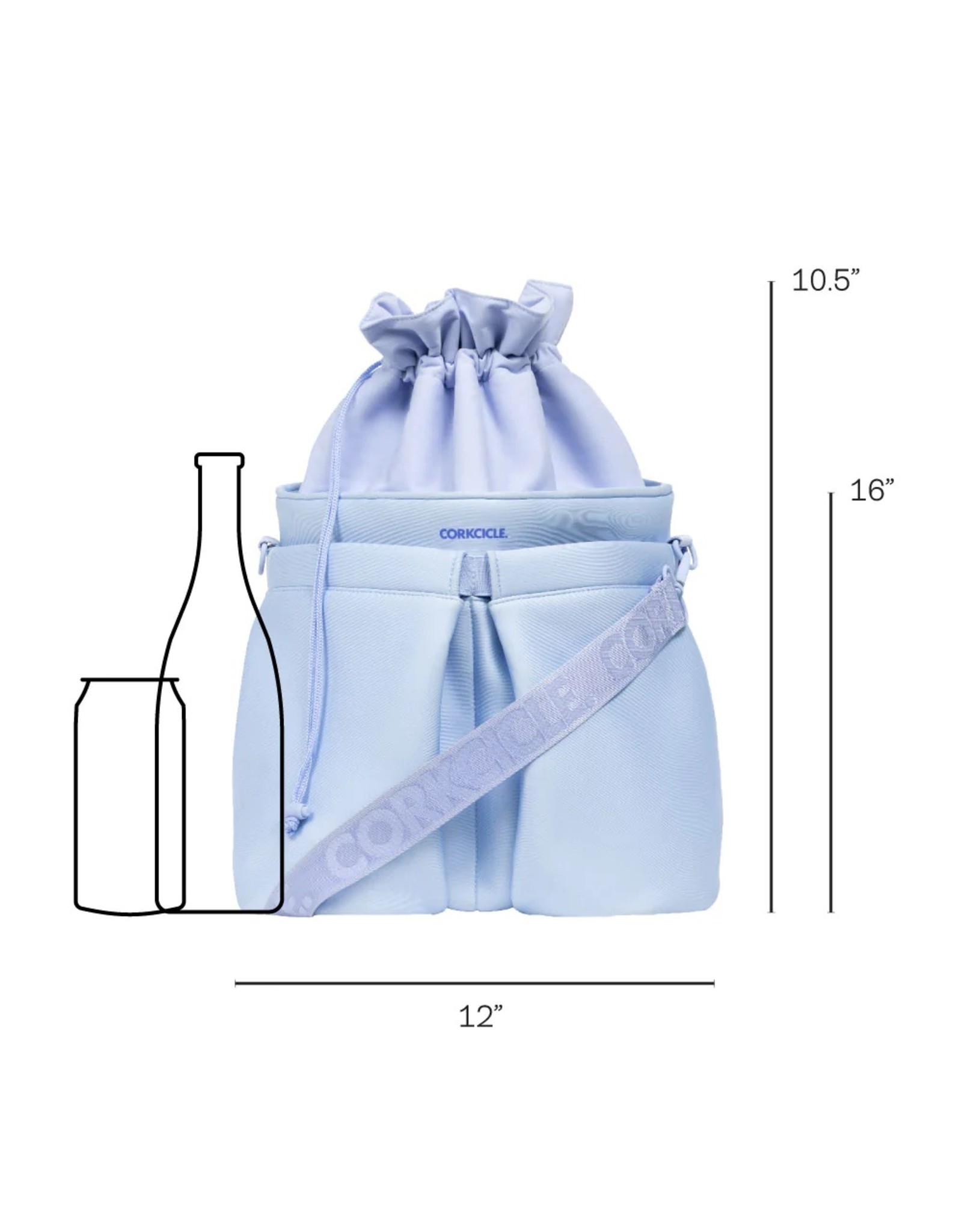 Corkcicle Beverage Bucket Bag - Periwinkle