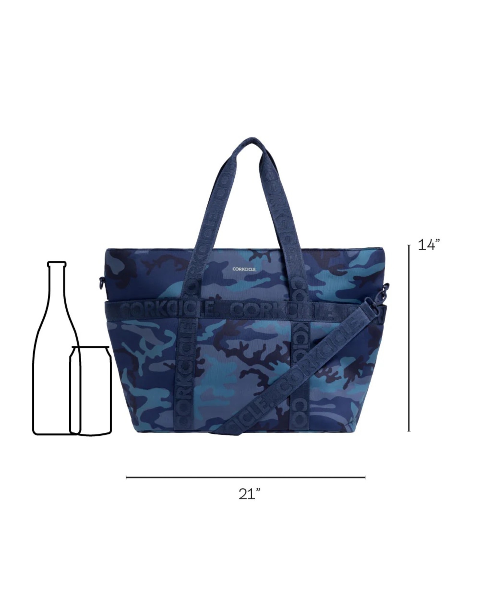 Corkcicle Estelle Tote - Periwinkle