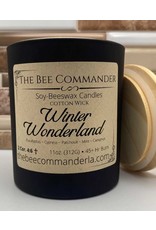 The Bee Commander Winter Wonderland Soy/Beeswax Candle