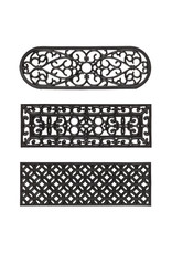 Evergreen Enterprises Ornate Rubber Stair Tread Mat - FDL Rectangle