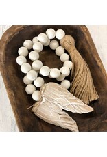 Place of Grace Designs Blessing Bead Tassel Garland With Angel Wings