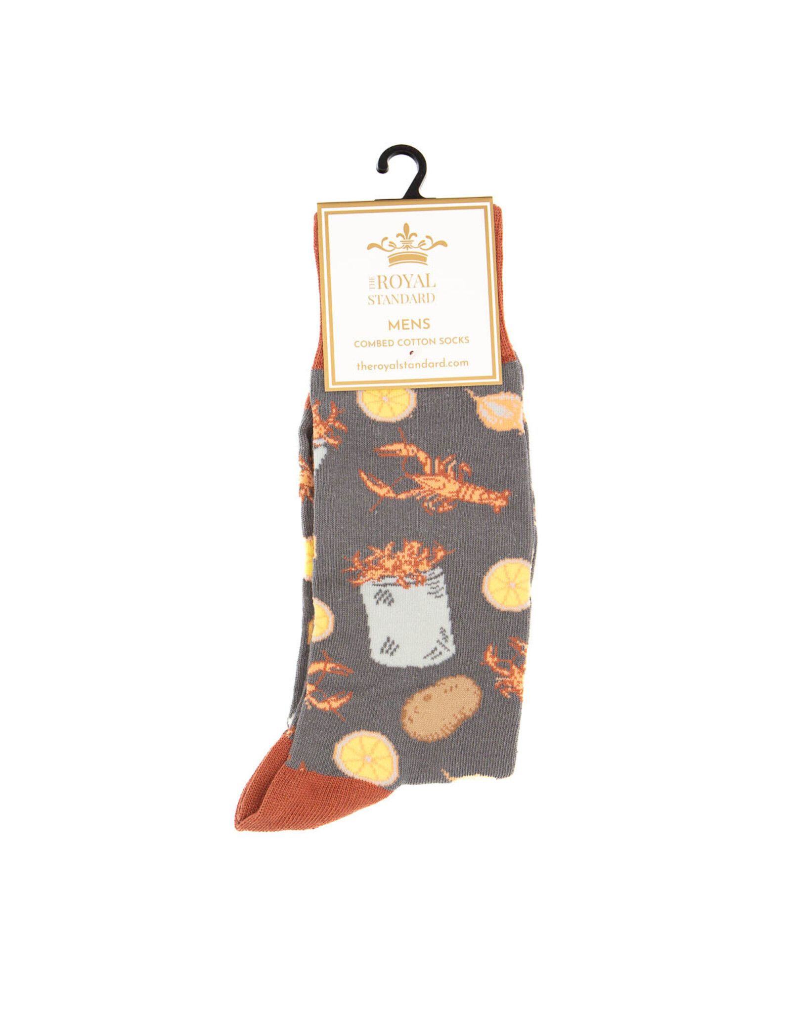 The Royal Standard Men's Crawfish Boil Socks