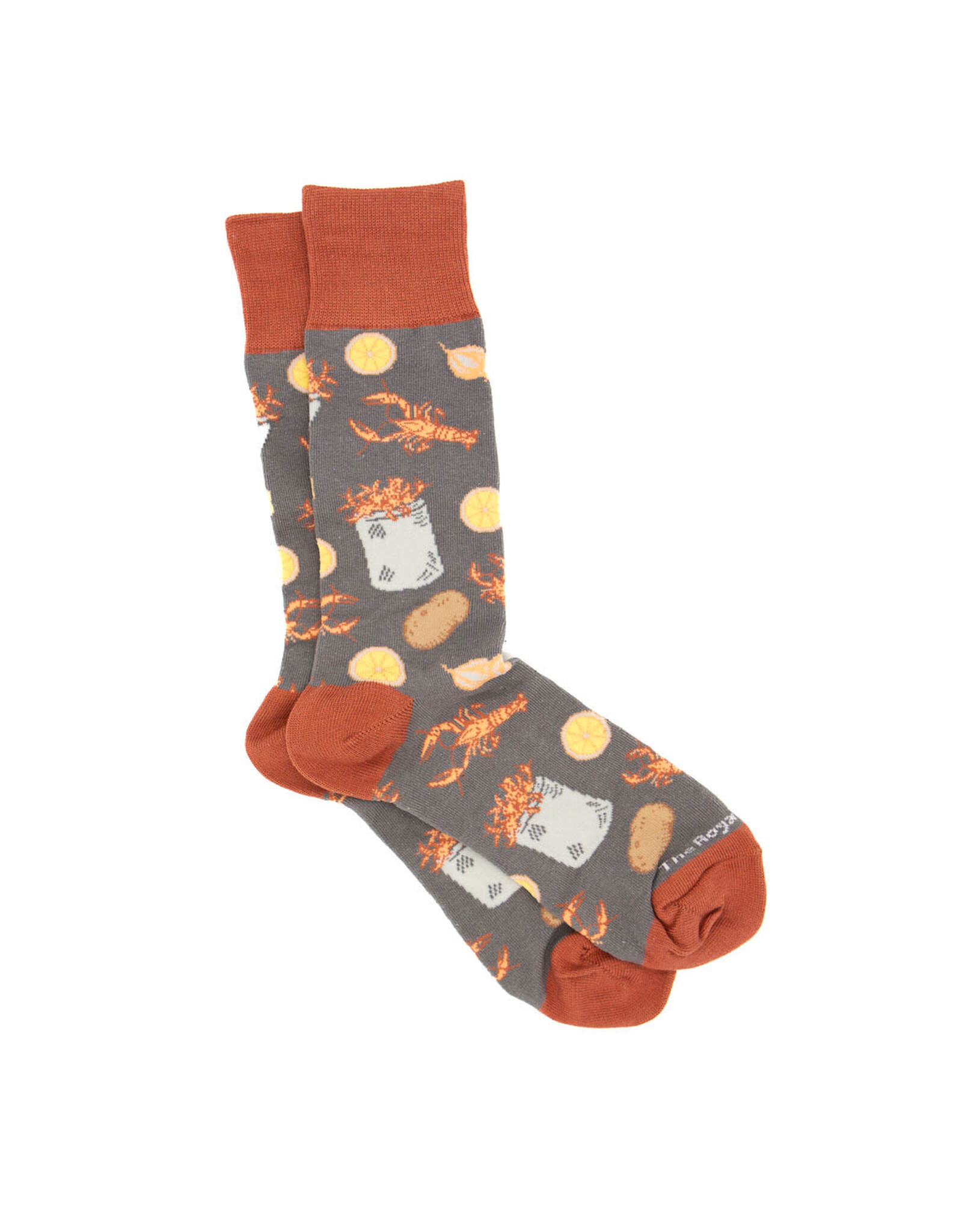 The Royal Standard Men's Crawfish Boil Socks