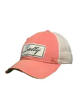Landmark Products Salty Coral  Distressed Trucker Cap