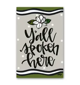 Magnolia Lane Yall Spoken Garden Flag