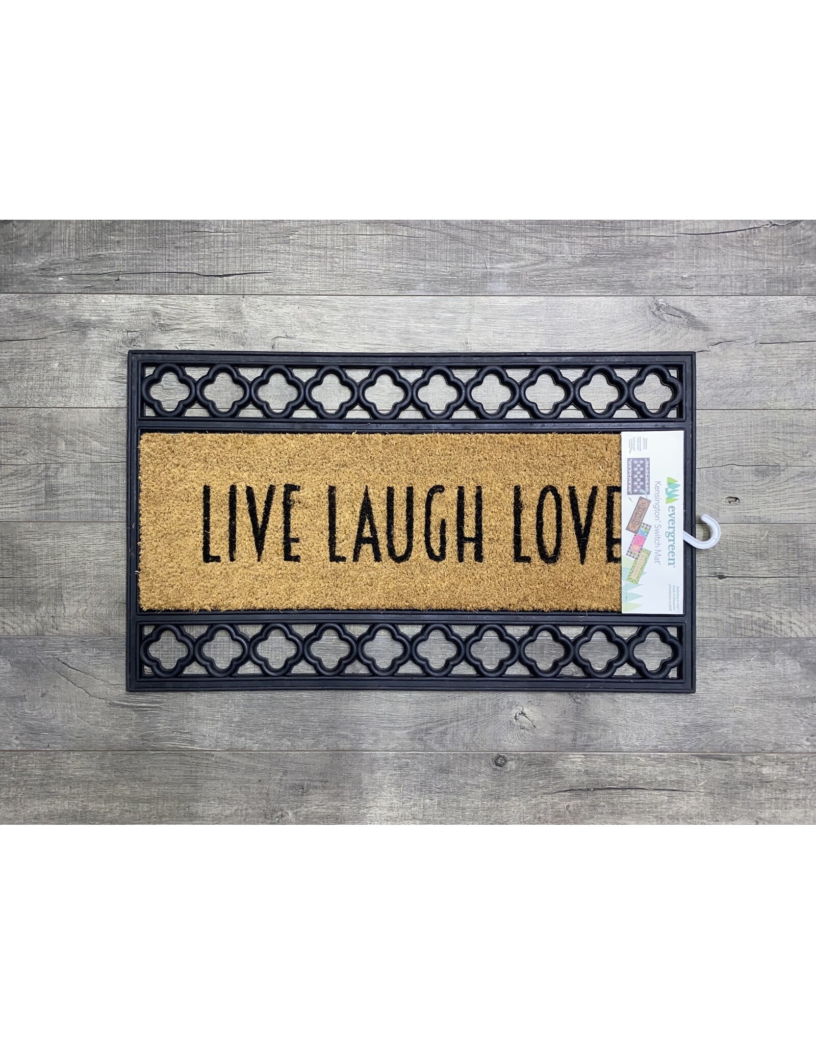 Evergreen Enterprises Live Laugh Love - Modern Greetings Kensington Switch Mat