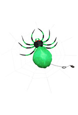 Evergreen Enterprises 5ft Tall EverInflatable, Spider with Web