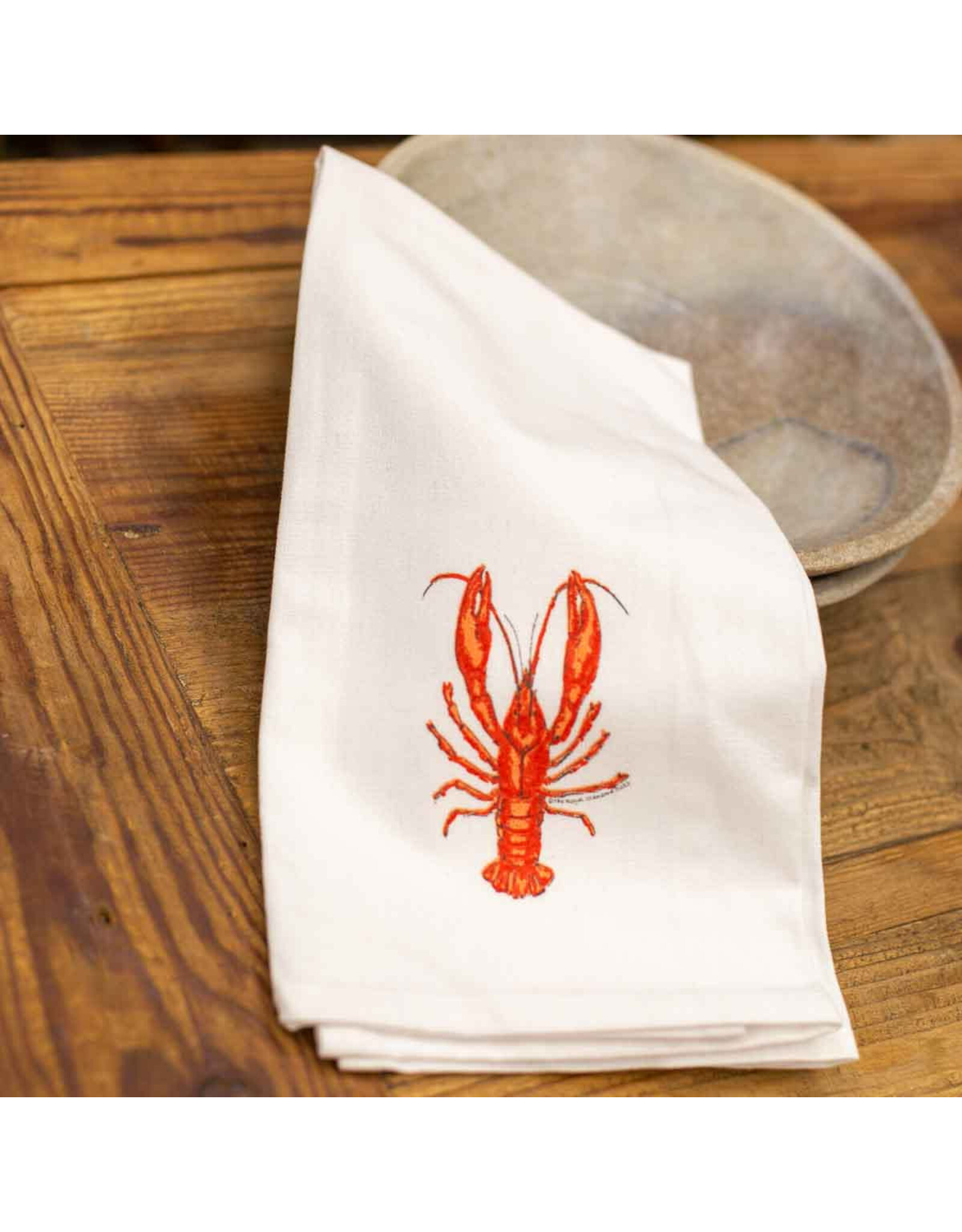 The Royal Standard Crawfish Hand Towel