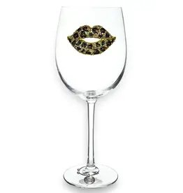 New Orleans Saints Logo 12oz. Stemmed Wine Glass