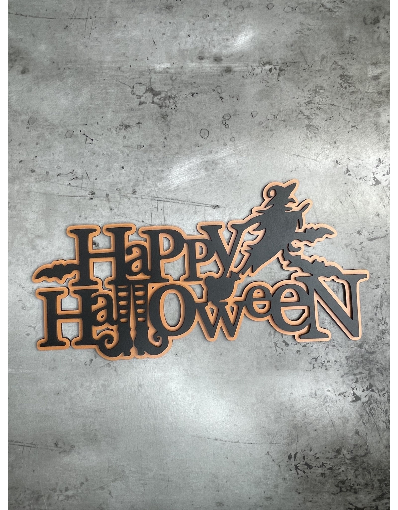 Miche Designs Happy Halloween - Miche Laser Wood Sign