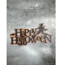 Miche Designs Happy Halloween - Miche Laser Wood Sign