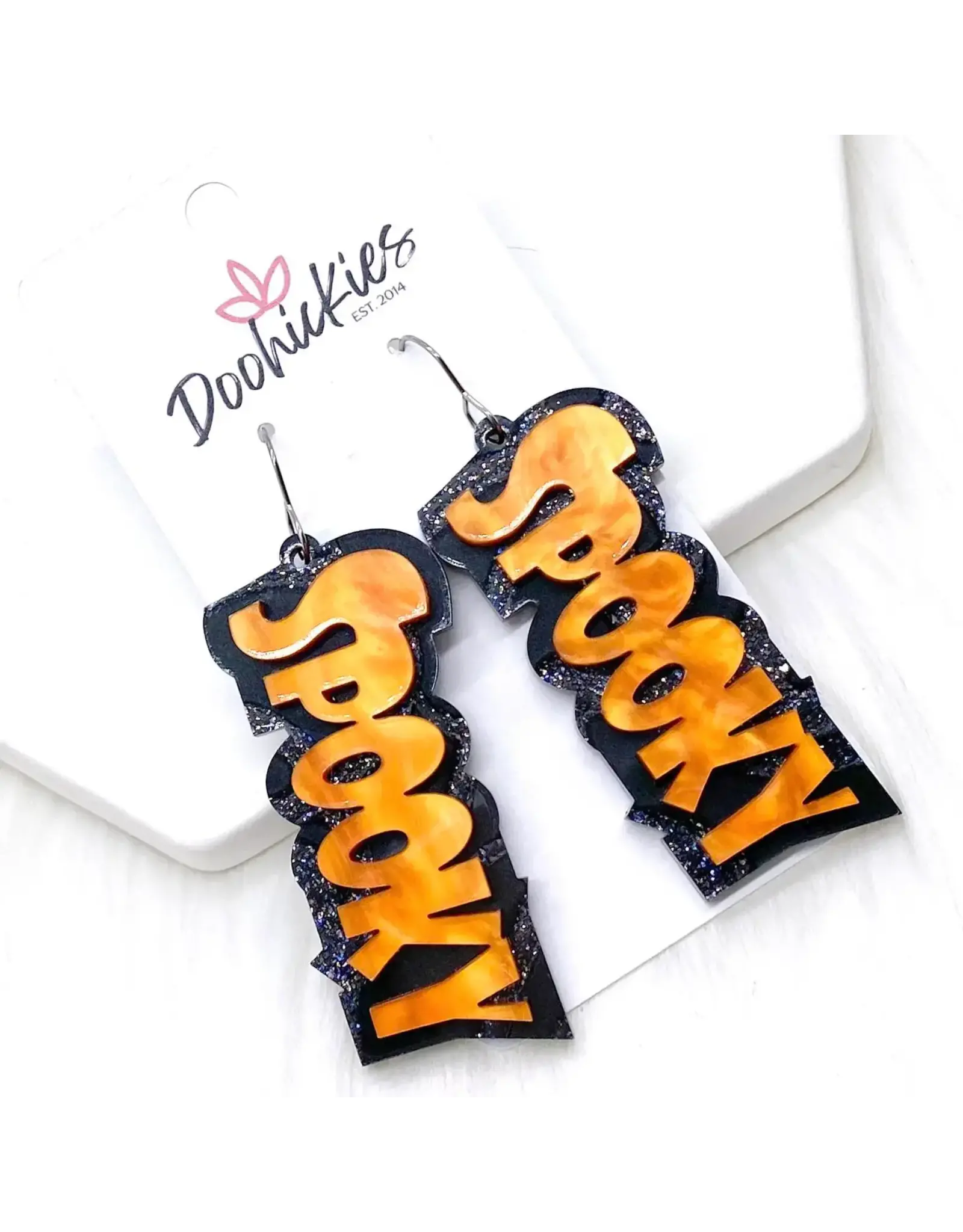 Doohickies/So. Charm Trade Layered SPOOKY Halloween Earrings