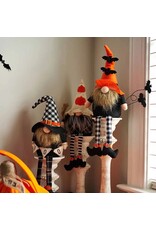 Mud Pie Dangle Legs Halloween Bat Gnome