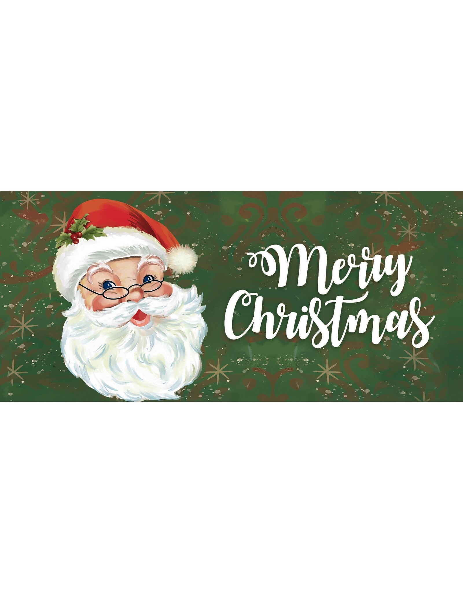 Evergreen Enterprises Merry Santa Sassafras Mat