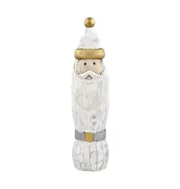 Mud Pie Tall Santa Wood Sitter