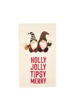 Mud Pie Holly Jolly Tipsy Towel