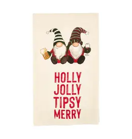 Mud Pie Holly Jolly Tipsy Towel