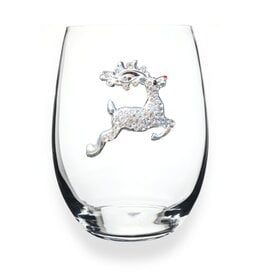 Engraved Tipsy Owl Wine Glass Set