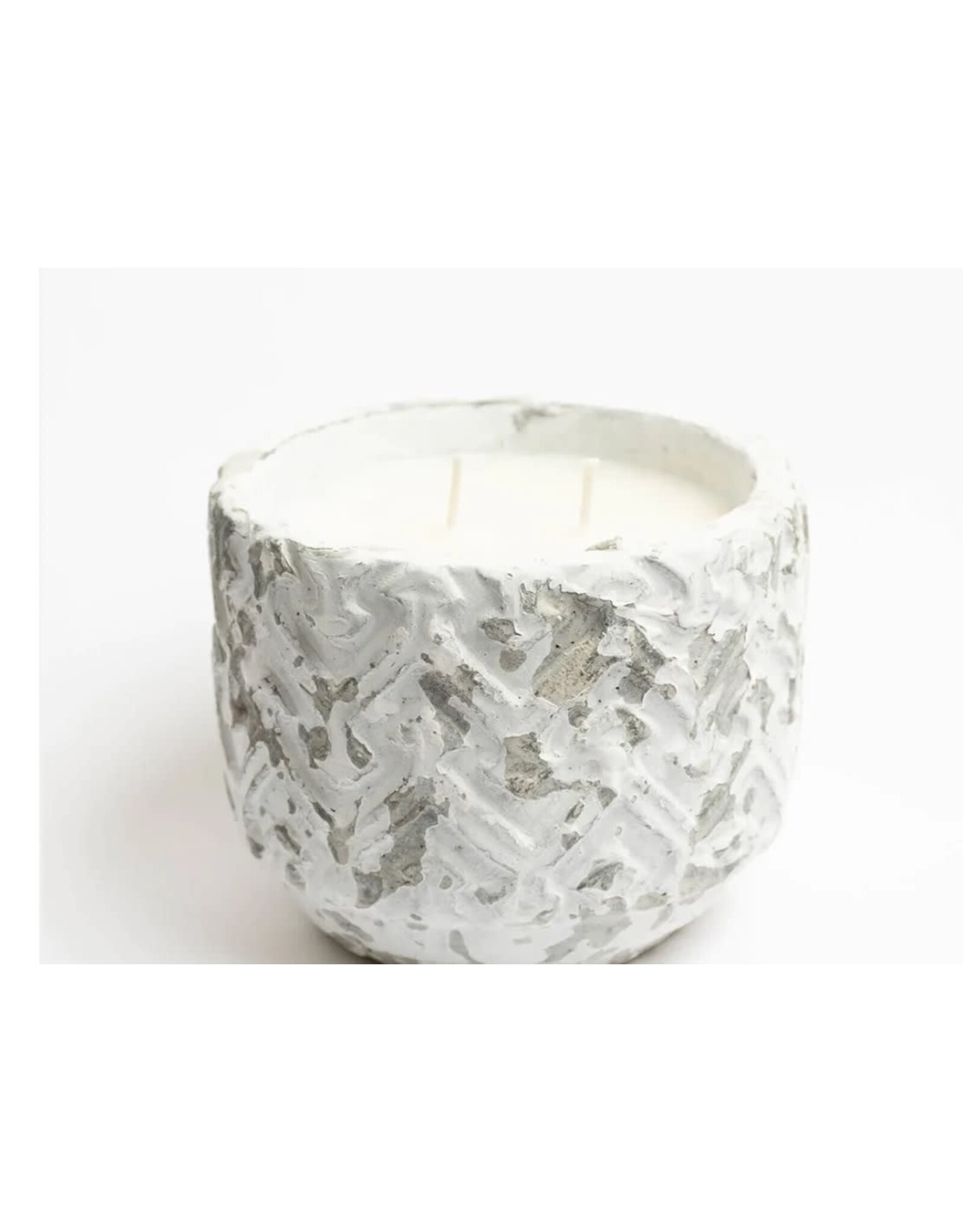 Southern Lights Candle CoCo Santal Rustic Concrete Candle