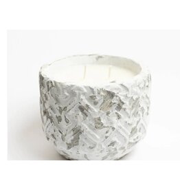 Southern Lights Candle CoCo Santal Rustic Concrete Candle