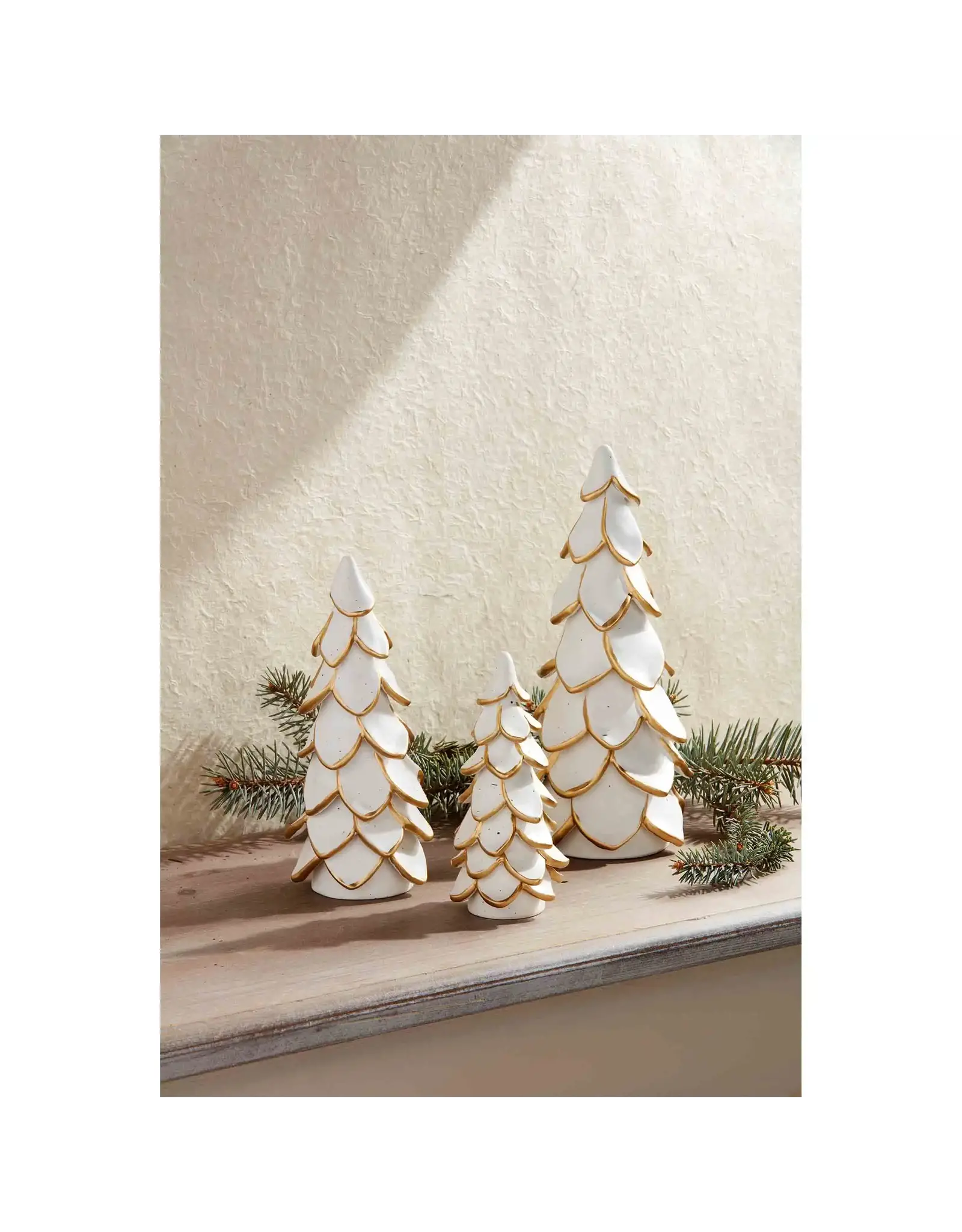 Mud Pie Large Gold Ceramic Tree