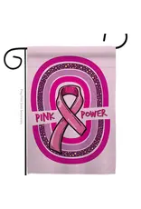 Two Group Flag Co. Pink Power Breast Cancer Awareness Ribbon