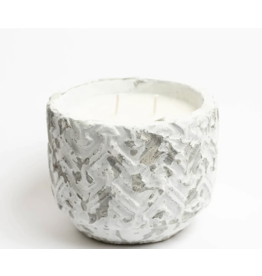 Southern Lights Candle Honeysuckle Jasmine Rustic Concrete Candle