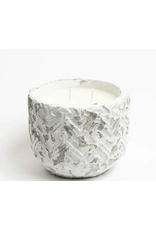 Southern Lights Candle Orange Blossom Rustic Concrete Candle