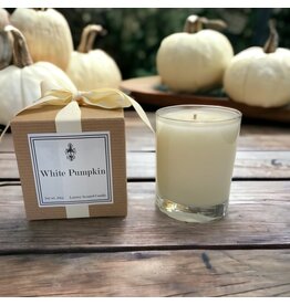 Southern Lights Candle White Pumpkin Candle