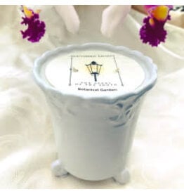 Southern Lights Candle Champagne Brunch White Scroll Footed Candle