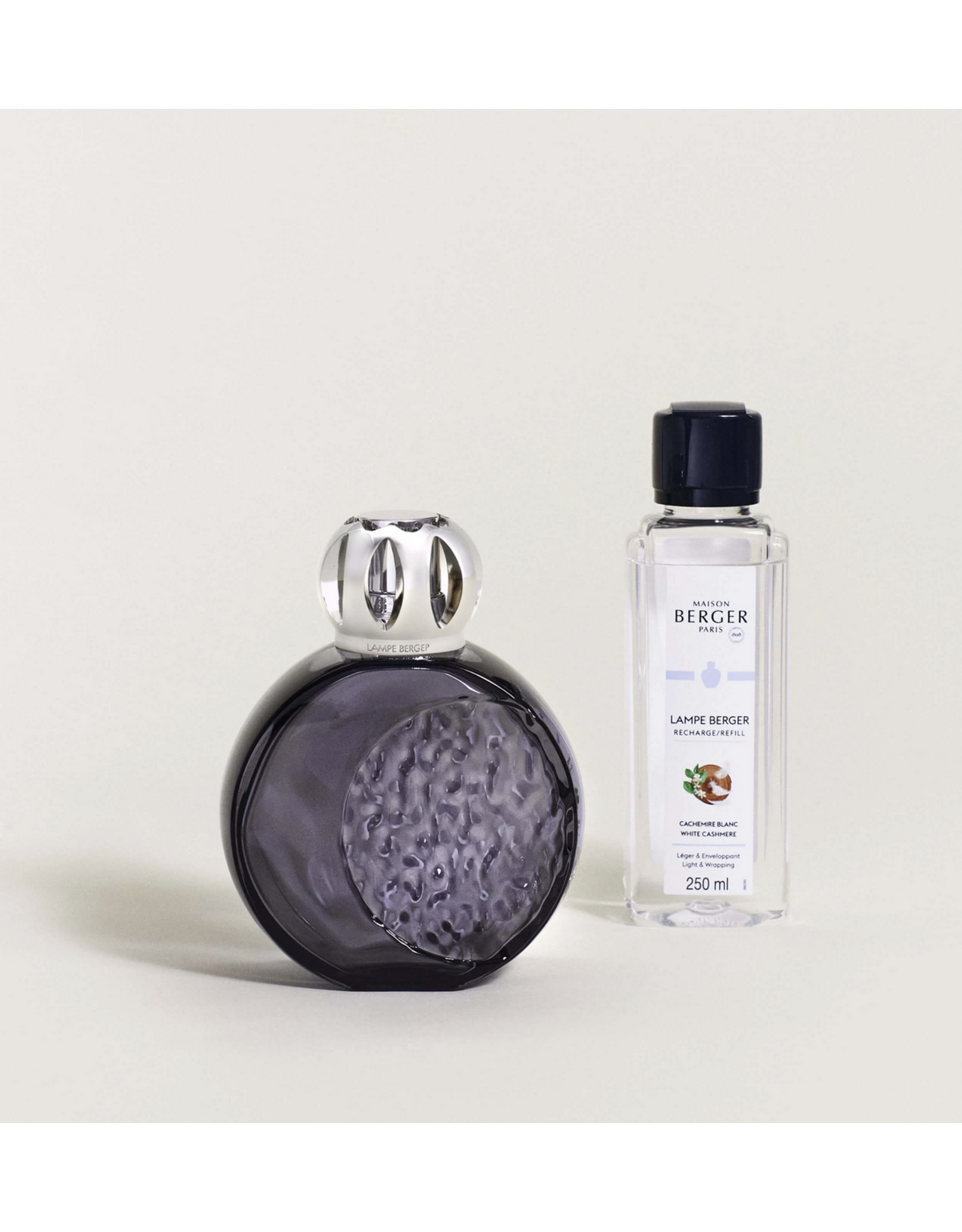 Maison Berger Astral Grey Home Fragrance Lamp Gift Set with White Cashmere