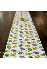 The Royal Standard Mardi Gras Doubloons Table Runner
