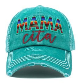 Judson & Company "Mamacita" Vintage Distressed Baseball Cap