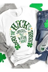 May The Luck Of The Irish Be With You St. Pats Tee