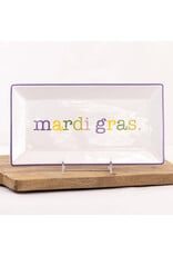 The Royal Standard Mardi Gras Rectangle Platter