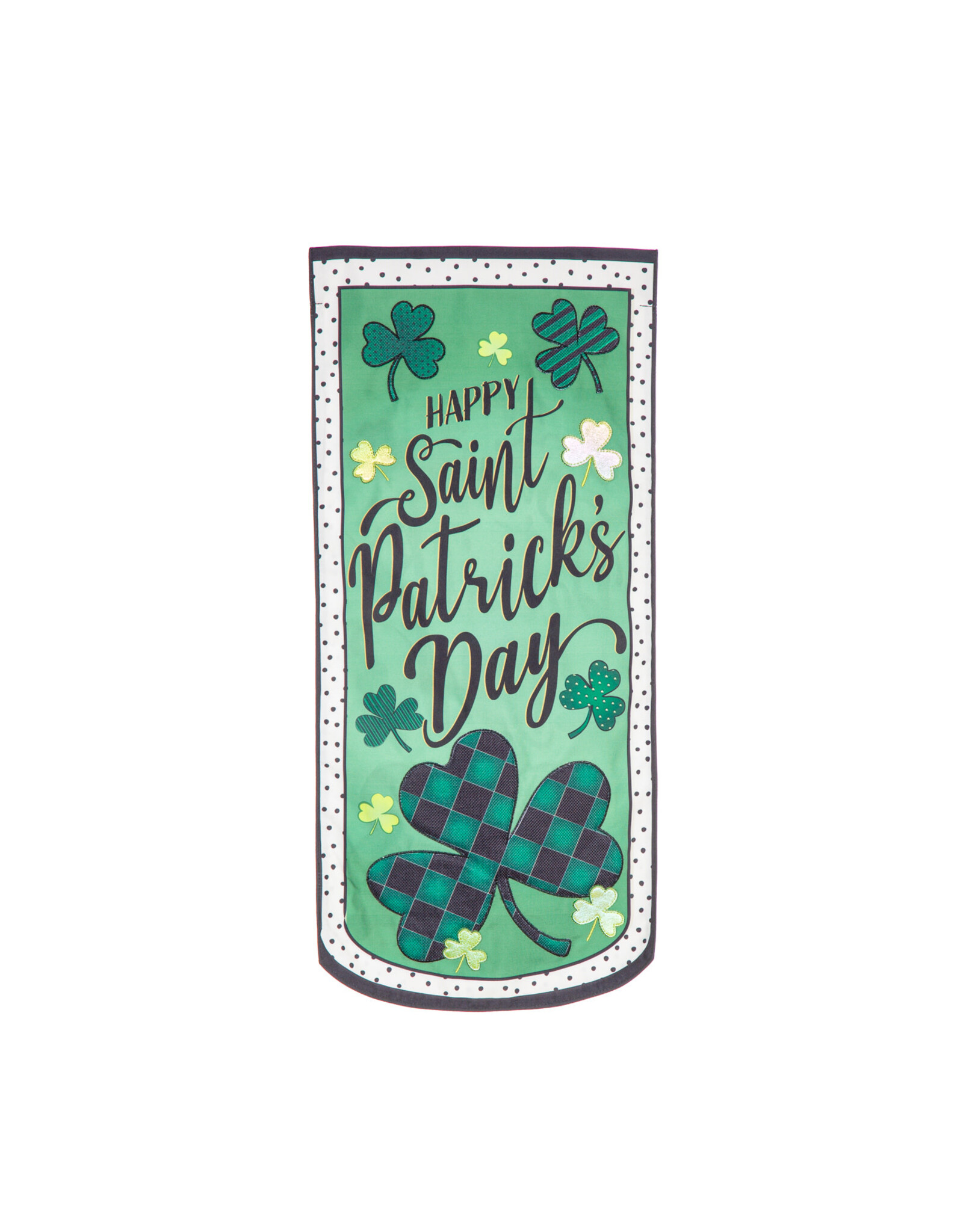 Evergreen Enterprises Happy St. Patrick's Day Everlasting Impressions Textile Decor