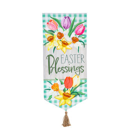 Evergreen Enterprises Easter Blessings Everlasting Impressions Garden Flag