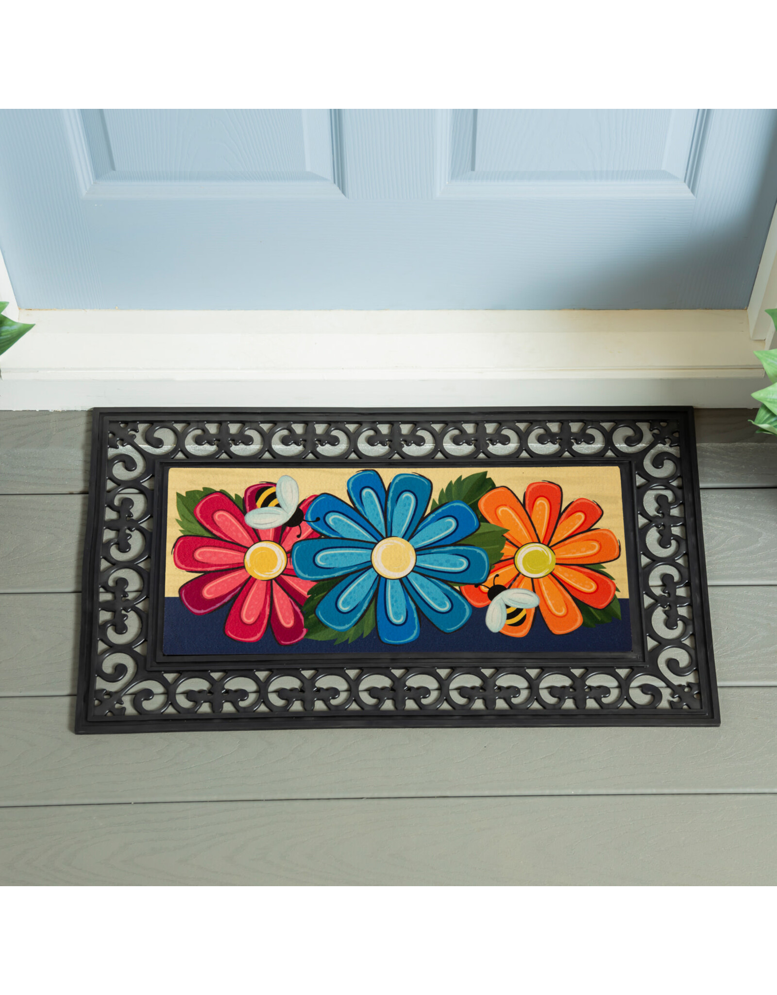 Evergreen Enterprises Spring Floral Sassafras Switch Mat