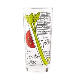 Mud Pie HighBall Brunch Glass