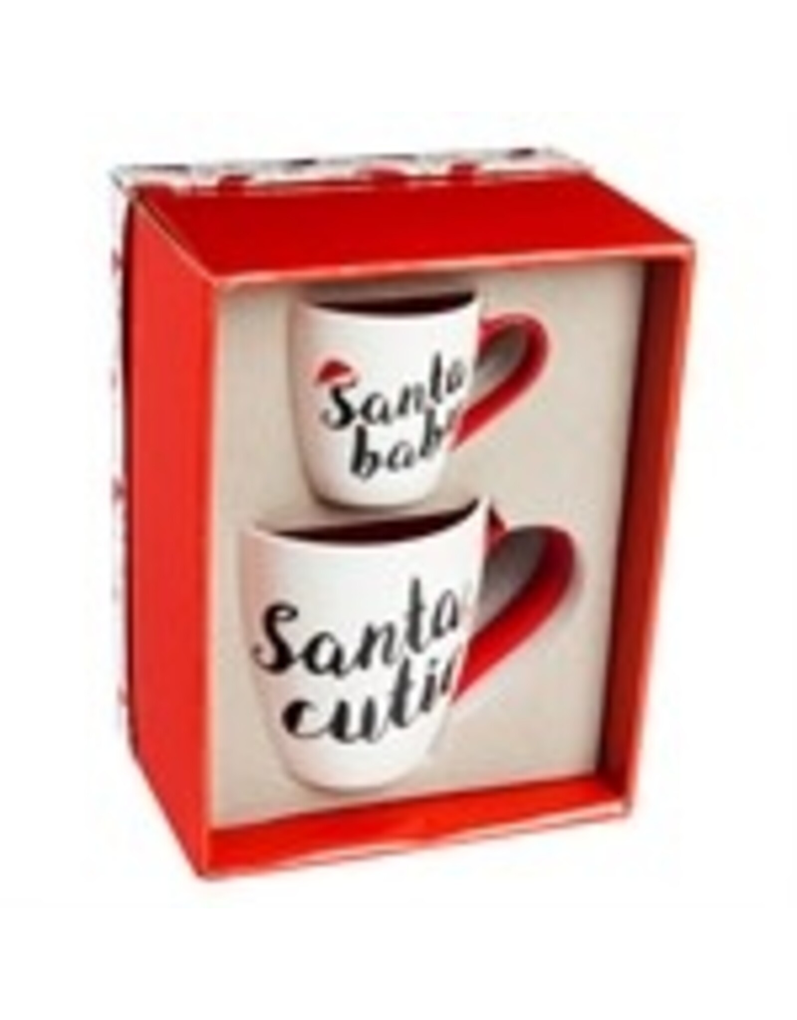 Evergreen Enterprises Ceramic Cup Gift Set/Santa Cutie & Santa Baby