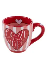Glory Haus Striped Love Your More Mug
