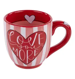 Glory Haus Striped Love Your More Mug