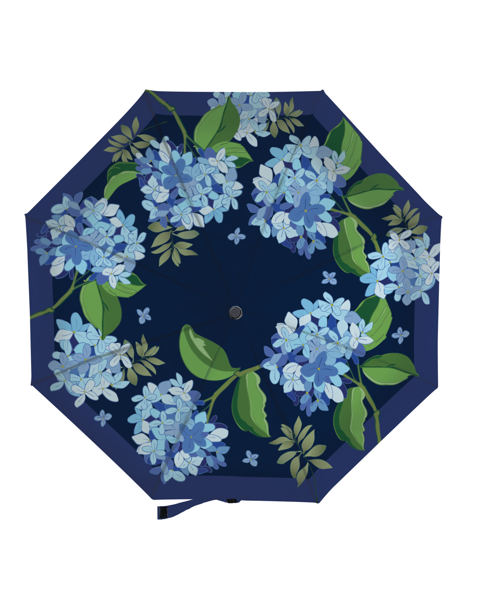 Evergreen Enterprises Hydrangea Welcome Compact Manual Umbrella