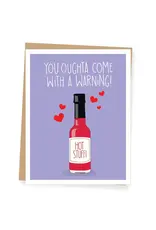 Apartment 2 Cards/Faire Hot Sauce Valentine's Day Card